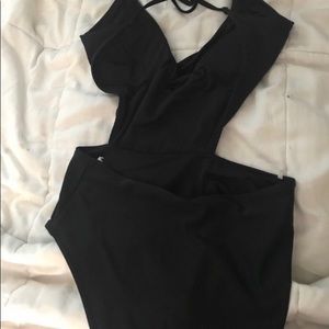 Medium one-piece black from Aerie